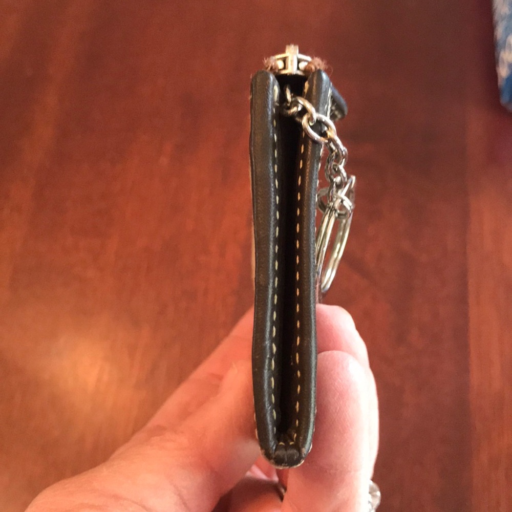 Coach keychain and card case - Picture 3 of 7